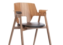 啄木鸟餐椅Cadot Design家具3D模型素材下载Woodpecker Dining Chair by Cadot Design