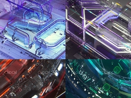 C4D广播电视片头工程文件octane broadcast