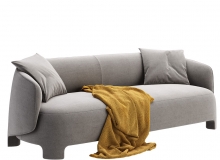 Ligne Roset品牌塔鲁大沙发3D模型素材下载Taru Large Sofa by Ligne Roset