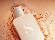 分层纸艺破碎SAVOR 香氛C4D产品渲染Savor (Cloth Simulation)
