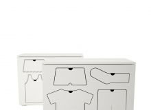 训练衣柜储物家具3D模型素材下载Training Dresser by Peter Bristol
