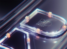 灯管创意字母C4D工程BRD Abstract Visualisation
