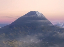 雪山景观风光C4D模型Realistic Landscapes - Cinema 4D Scene files. Includes all textures
