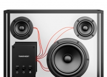 透明红色音箱音响设备3D模型素材下载Transparent Red Speaker by Transparent