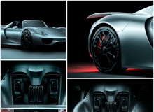 保时捷跑车c4d渲染Scene example 02 of automotive visualization