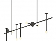 Rakumba字体系列维拉200吊灯装饰照明3D模型素材下载Typography Vela Pendant Lamp 200