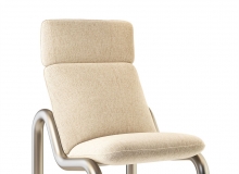 管状休闲椅休闲椅3D模型素材下载Tube Lounge Chair by Normann Copenhagen