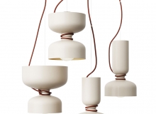 聚光灯组合吊灯A款ANDlight照明系统3D模型素材下载Spotlight Volumes Pendant Combo A