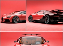 布加迪跑车渲染模型Scene example 03 of automotive visualization