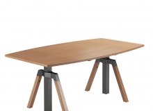 Konig+Neurath品牌S型办公会议桌3D模型素材下载TALO.YOU S Office Conference Table b