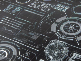 C4D高科技全息元素预设3d HUD Pack