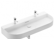 声纳洗手盆100厘米Laufen品牌大型洗手盆3D模型素材下载Sonar Washbasin 100 cm 81034