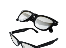 飞行员款太阳镜雷朋经典眼镜3D模型素材下载Wayfarer Sunglasses by RayBan