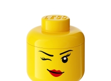 眨眼小号储物头乐高收纳用品3D模型素材下载Winking Small Storage Head by Lego