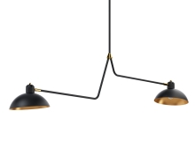 兰伯特菲尔斯华尔道夫双头吊灯照明灯具3D模型素材下载Waldorf Suspension Double Ligh