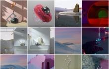 C4D景物3D场景渲染教程 Domestika – Still-Life Composition in 3D