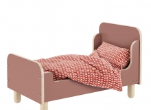 Flexa品牌玩具娃娃床3D模型素材下载The Doll Bed by Flexa