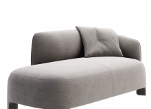 Ligne Roset品牌塔鲁中号单臂沙发3D模型素材下载Taru Medium 1-Armed Sofa by Ligne R