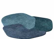 丘陵羊毛地毯装饰地毯3D模型素材下载Tumulus Wool Rug by Toulemonde Bochart