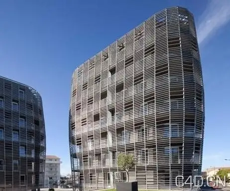 赛特房屋公寓设计欣赏/建筑师Colboc Franzen&Associes（组图） - C4D之家 - 0.jpg