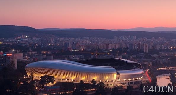 DICO si TIGANAS设计罗马尼亚的Cluj体育场（组图）