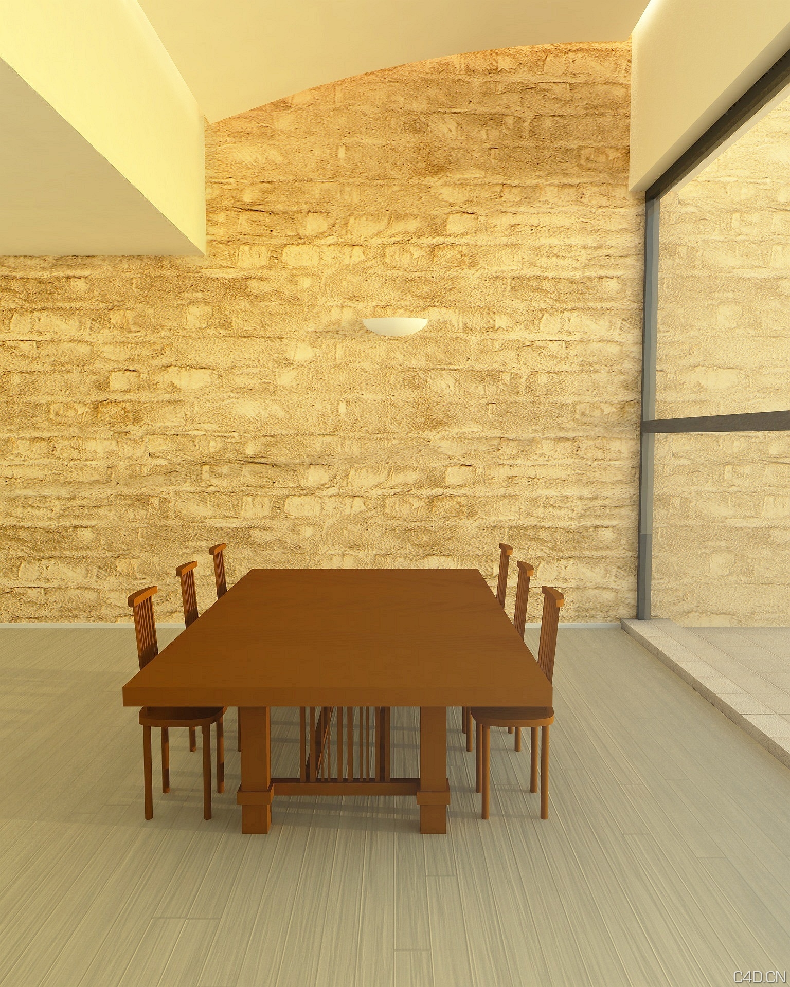 国外C4D室内渲染作品欣赏