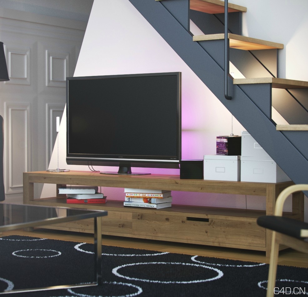 Modernist Loft Day & Night - Aleso3D by esanti - C4D之家 - 0.jpg