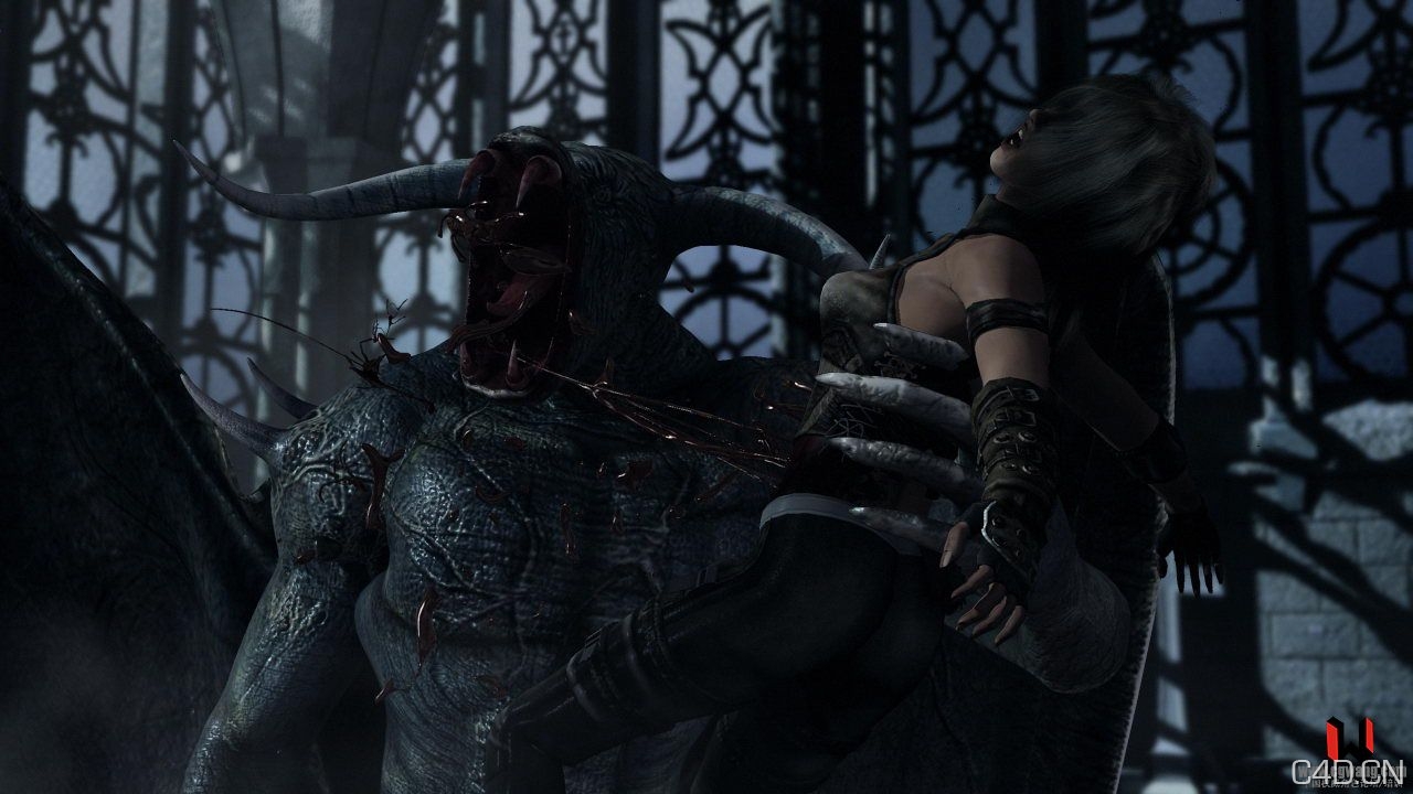 3DSMAX长期班毕业动画作品：《地狱之门》 - C4D之家 - 2.jpg