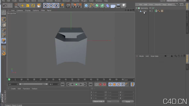 C4D对称插件(R12/R13) MagicSymmetry 1.0 - C4D之家 - Snip20120729_2.png