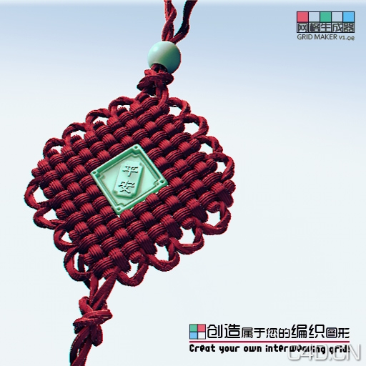C4D中国结3D模型下载Chinese knot - C4D之家 - 098.jpg