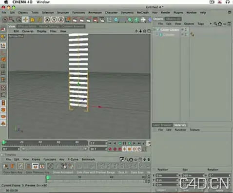 灰猩猩的C4D教程 04 Create a DNA Strand in Cinema 4D - C4D之家 - Snip20120813_7.png
