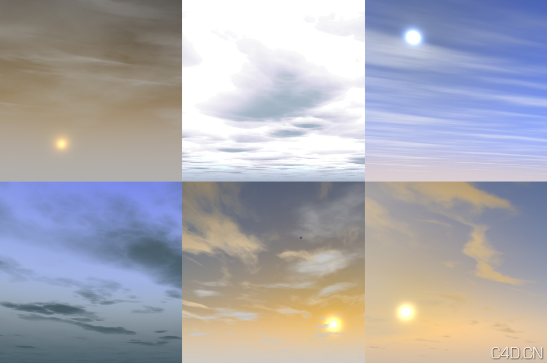 Cinema 4D -天空-SKY工具