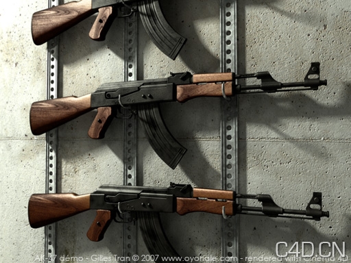 AK47-C4D模型 Gun - C4D之家 - ak47_c4d.jpeg