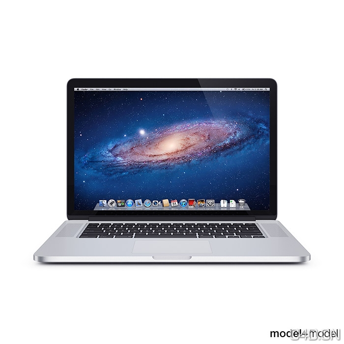 苹果笔记本高精3D模型（max/vray max/obj/fbx）Apple MacBook Pro 15 - C4D之家 - mpm_F21_preview_01.jpg