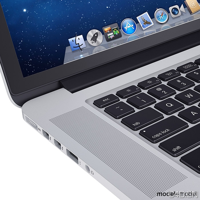 苹果笔记本高精3D模型（max/vray max/obj/fbx）Apple MacBook Pro 15 - C4D之家 - mpm_F21_preview_02.jpg