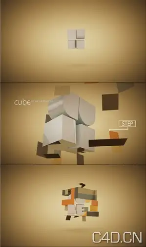 Cinema 4D 折叠方块动画演绎（作品欣赏） - C4D之家 - 25_50616_51b237bd17f717d.jpeg