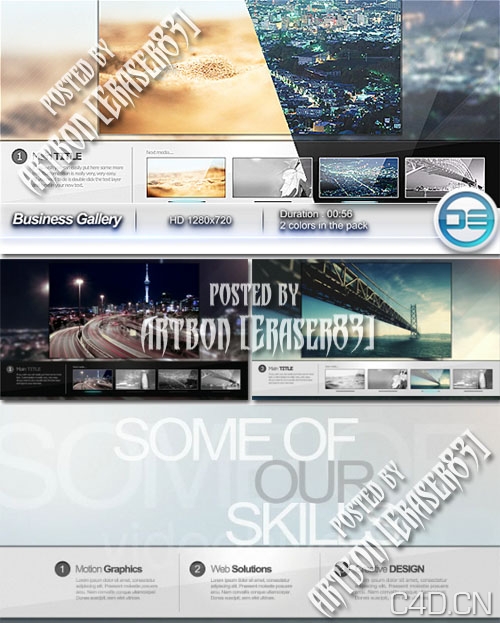 After Effects工程文件：Business Gallery – 企业展示 - C4D之家 - %e3%80%90videohive-cn%e3%80%91after-effects%e5%b7%a5%e7%a8%8b%e6%96%87%e4%bb%b6%.jpeg