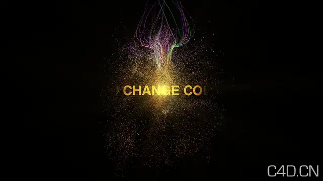 After Effects工程文件：Particules Transitions Pack – 特效字幕