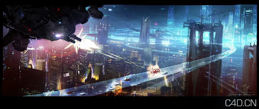 Concept art teaser image for the Wachowski new film Cloud Atlas by George Hull
