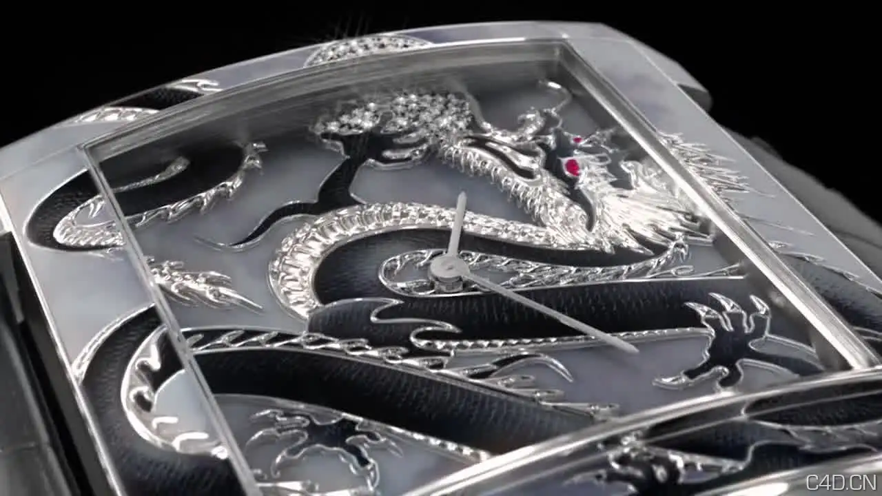 A great way to present a new collection of watches for Piaget by Le Truc. - C4D之家 - Dragon and Phoenix - 01.jpeg