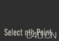 C4D插件：Select nth Point