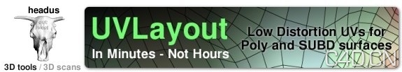 【展UV软件】Headus UVLayout Pro v2.08.00 和谐版