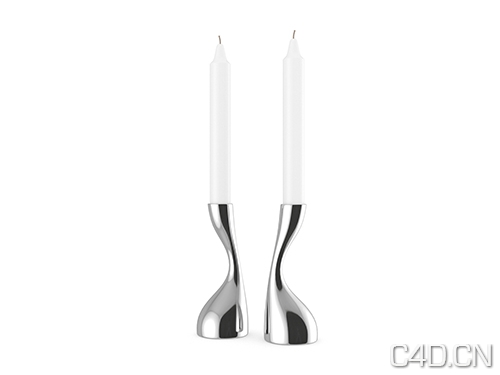 C4D蜡烛模型 Candle - C4D之家 - 15.jpg