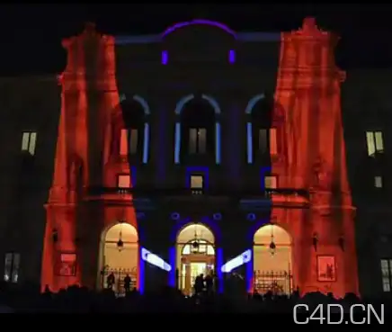 视频: 超震撼3D投影 用整栋楼玩弹珠游戏