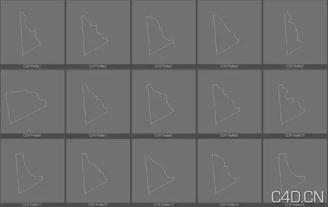 C4D欧式角线插件Spline Profile Kit 1.4 for CINEMA 4D R12 - R13 - C4D之家 - Spline Prof.png