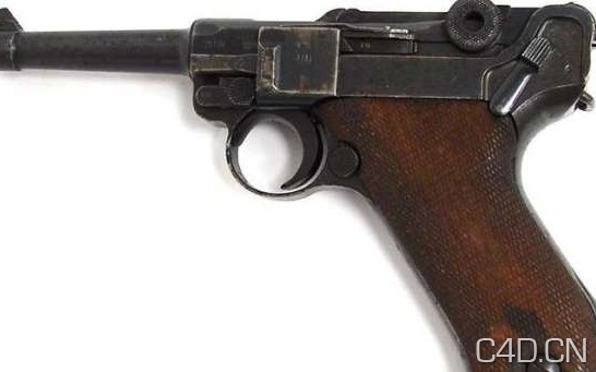 老式手枪模型 Luger Parabellum - C4D之家 - 1346208541_405.jpeg