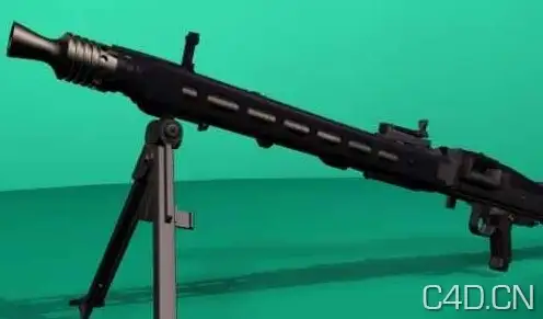 二战德国MG42通用机枪（实用进阶货）MAX格式 Machine gun