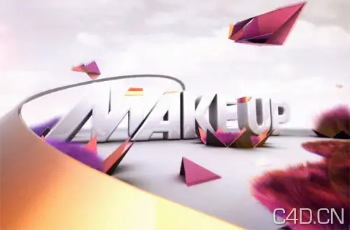 How to make a Cascading Text Animation With C4D and AE part1 - C4D之家 - 参考图_05.jpg