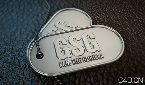 How To Model and Extrude Dog Tags In Cinema 4D-灰猩猩（Greyscalegorilla）C4D教程 - C4D之家 - DOGTags.jpg