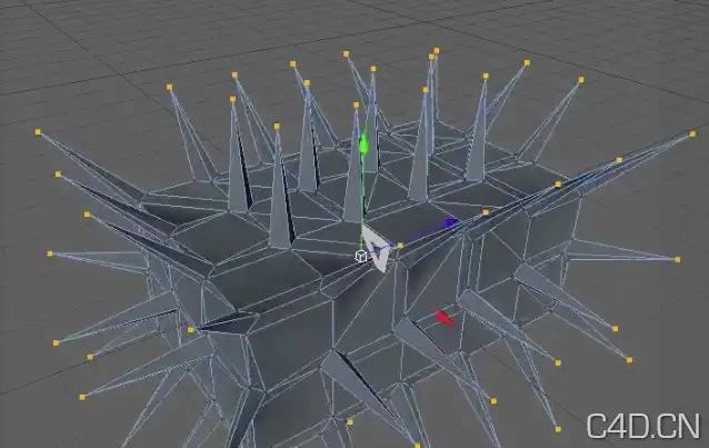 （Chris）Intro to Modeling In C4D Part 2a Extrude-灰猩猩C4D视频教程 - C4D之家 - Snip20120927_7.png